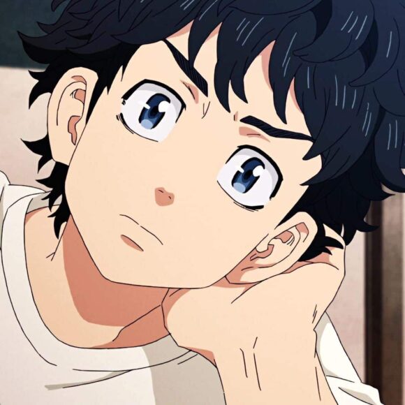 Hình Takemichi ngây ngô