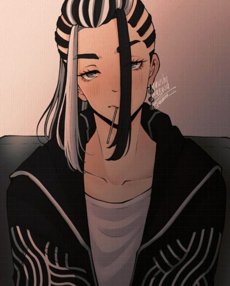 Hình Wakassa buồn