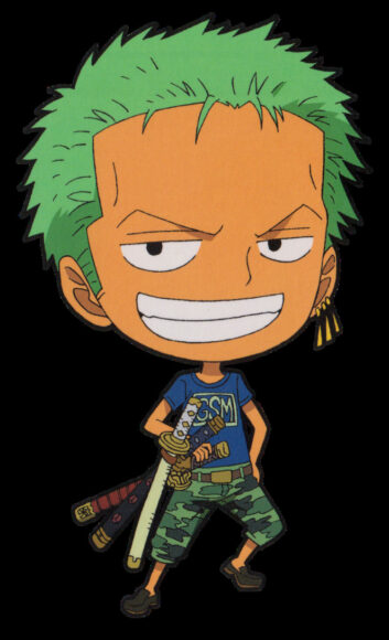 Hình Zoro chibi ngộ nghĩnh