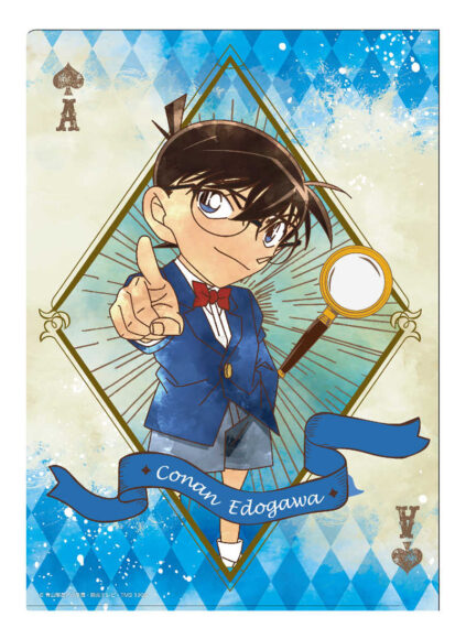 Hình ảnh Conan ngầu hình lá bài