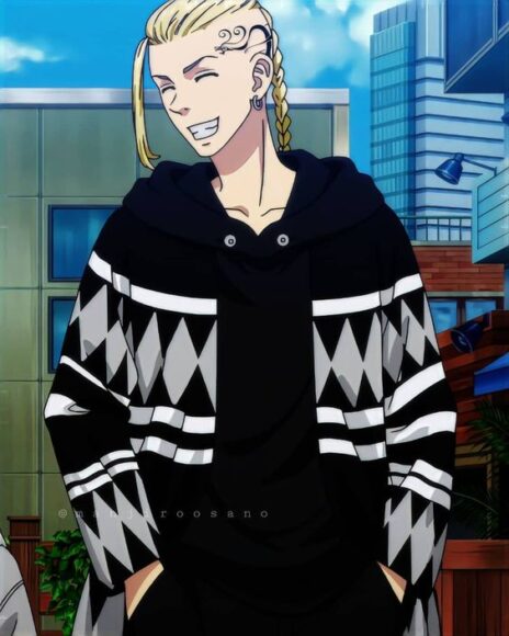 Hình ảnh Draken cười đùa vui vẻ