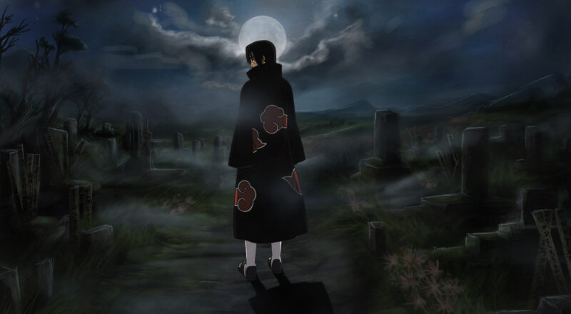 Hình ảnh Itachi bóng lưng cô đơn