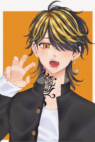 Hình ảnh Kazutora giận giữ