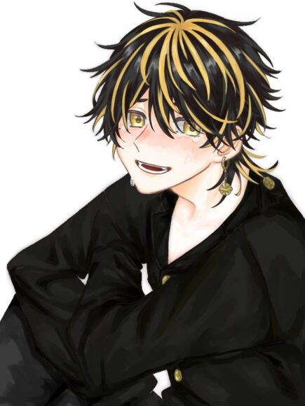 Hình ảnh Kazutora khóc