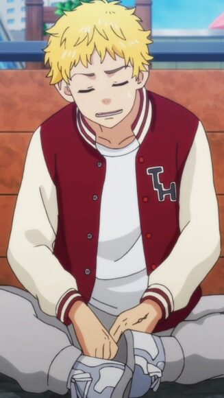 Hình ảnh Takemichi chán nản