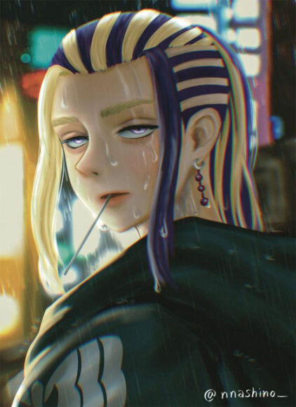 Hình ảnh Wakasa dưới mưa