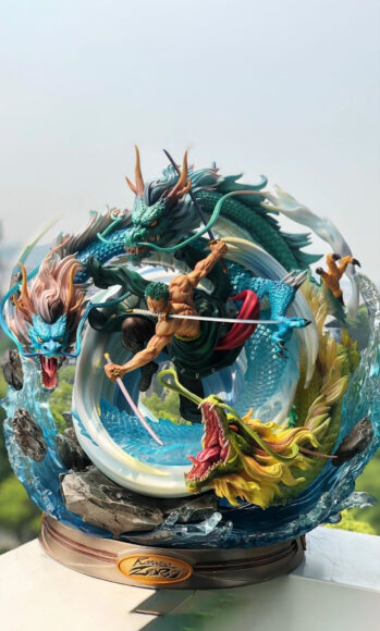 Hình ảnh Zoro ngầu mô hình 3D cực đẹp