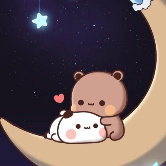 Hình avatar gấu yên bình ấm áp