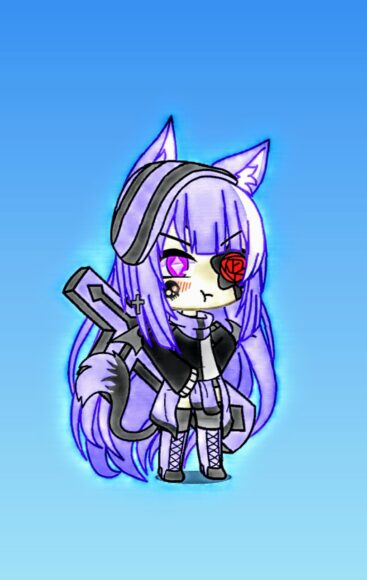 Hình nền Gacha Life ngầu