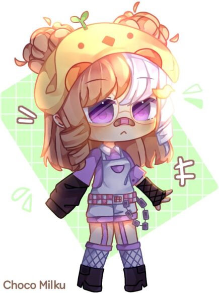 Hình nền Gacha cute