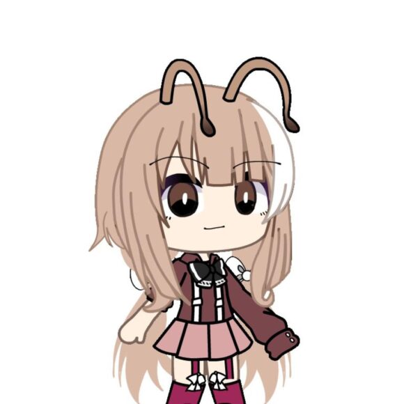 Hình nền Gacha tóc sáng