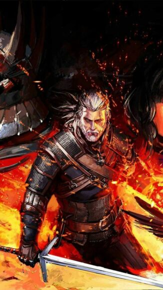 Hình nền The Witcher cho điện thoại cực đẹp