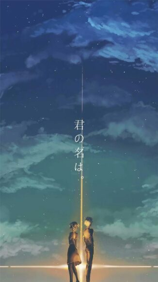 Hình nền Your Name Full HD cho điện thoại đẹp