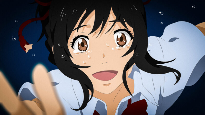 Hình nền Your Name Mitsuha dễ thương