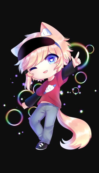 Hình nền gacha club ngầu