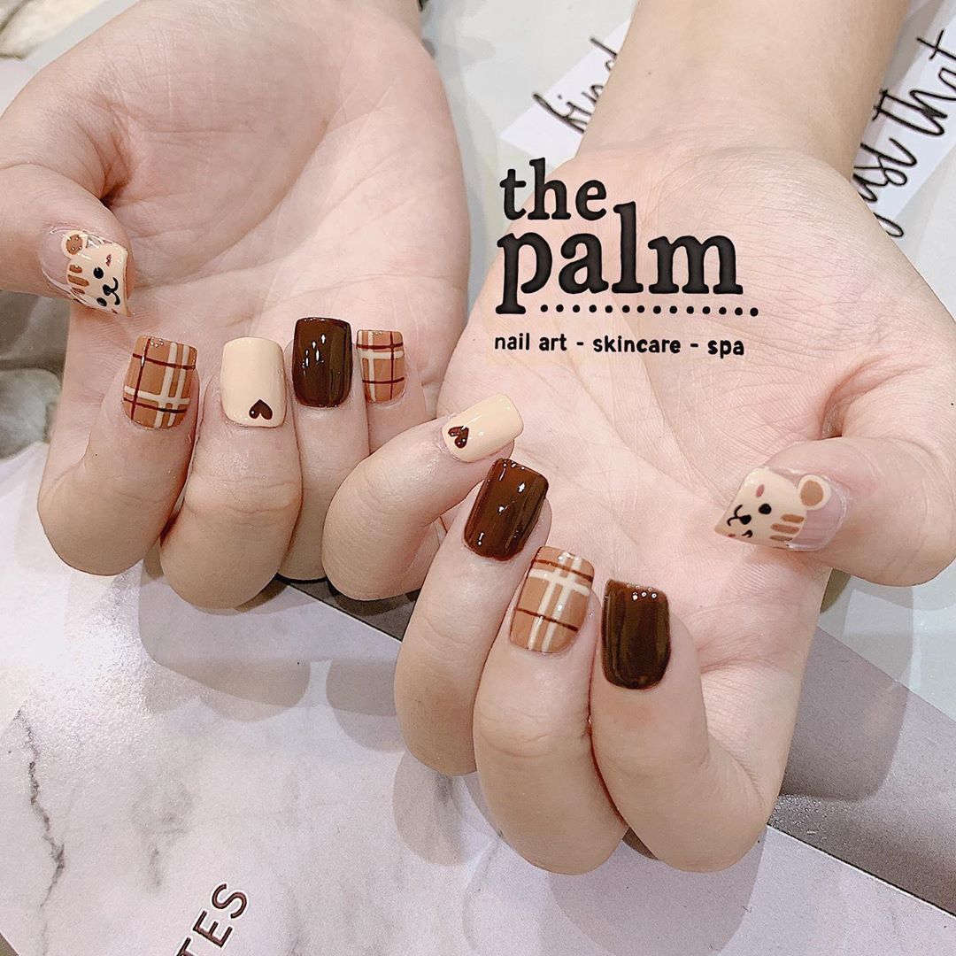 Top 100 Mẫu nail màu nâu thanh lịch cho các quý cô  Zicxacom