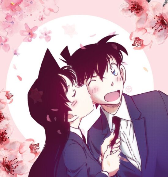 Shinichi và Ran hôn nhau lúc hẹn hò