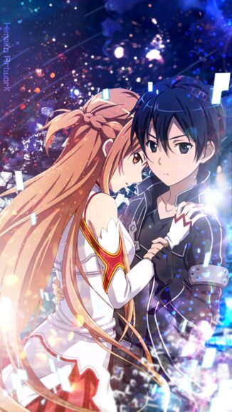 Tải ảnh Kirito và Asuna