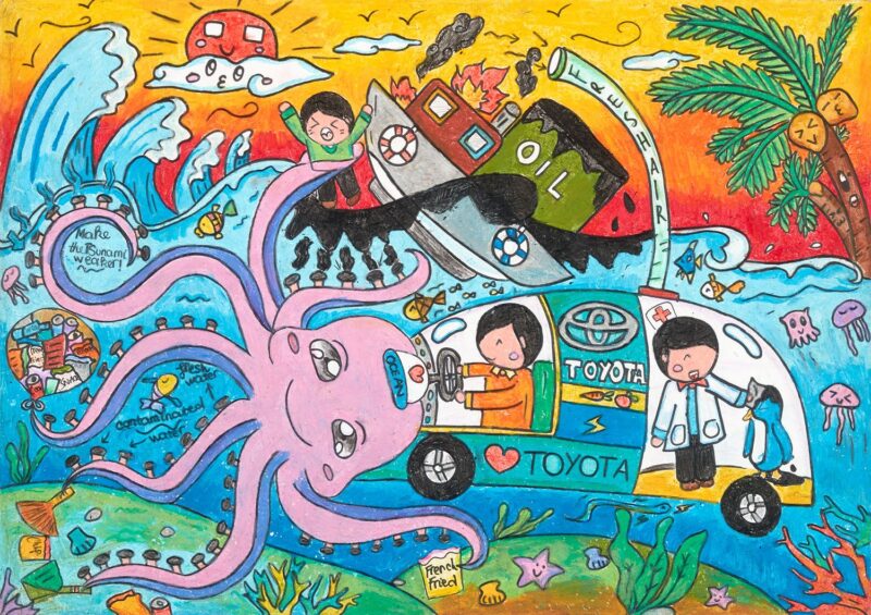 Vẽ tranh chiếc ô tô mơ ước của em đẹp nhất