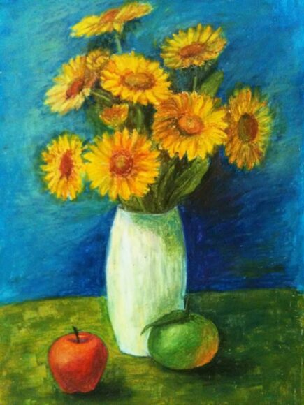 Vẽ tranh tĩnh vật lớp 7