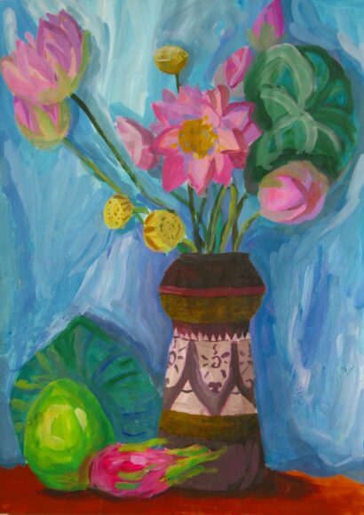 Vẽ tranh tĩnh vật - mỹ thuật lớp 8