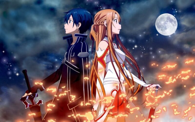 ảnh Kirito và Asuna cực lãng mạn