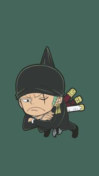 ảnh Zoro chibi cau có