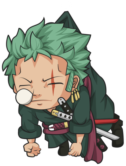 ảnh Zoro chibi đáng yêu