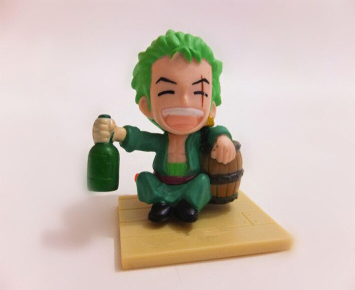 ảnh Zoro chibi phiên bản 3D