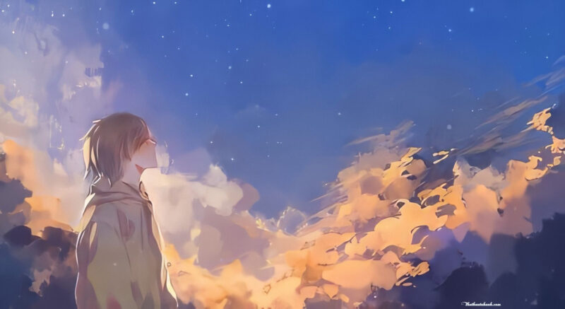 Ảnh anime buồn cô đơn nam