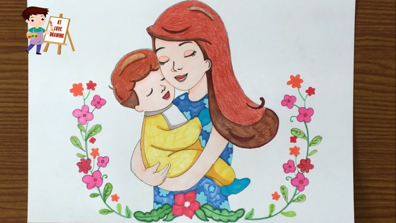 Vẽ Tranh 83 Tặng Mẹ Đẹp Ý Nghĩa Cảm Động Nhất