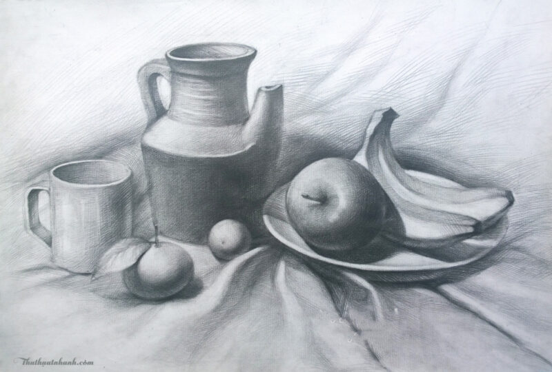 Vẽ tranh tĩnh vật 3D
