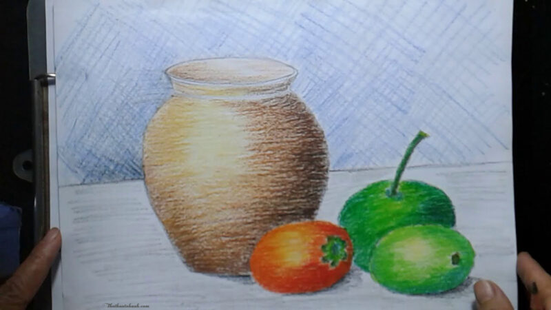 Vẽ tranh tĩnh vật đơn giản