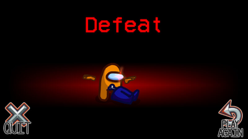 Ảnh nền Among Us defeat