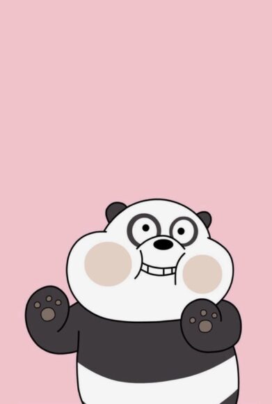 Ảnh nền Gấu màu hồng