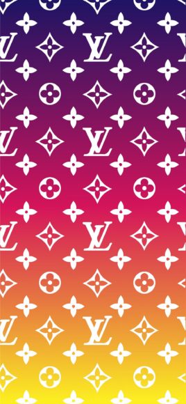 Ảnh nền Louis Vuitton màu loang