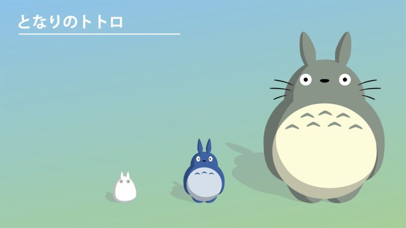 Ảnh nền Totoro đẹp nhất