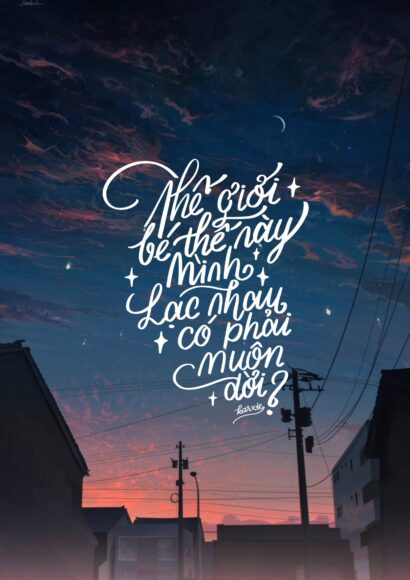 Ảnh nền có chữ ý nghĩa về tình yêu