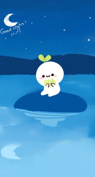 Avatar màu xanh dương cute