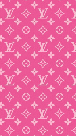 Hình Nền LV Màu Hồng
