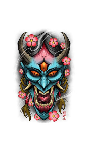 Hình Nền Mặt quỷ 3d