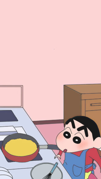 Hình nền Shin nấu cơm