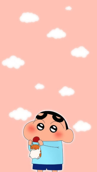 Hình nền Shin ngại ngùng