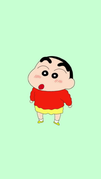 Hình nền Shin ngây thơ