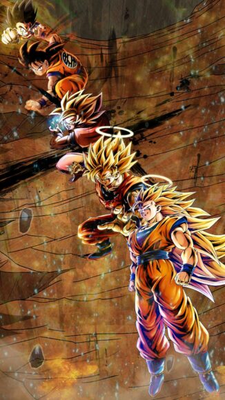Hình nền Songoku 4K nhiều dáng vẻ