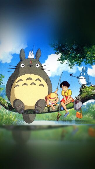 Hình nền Totoro cho điện thoại