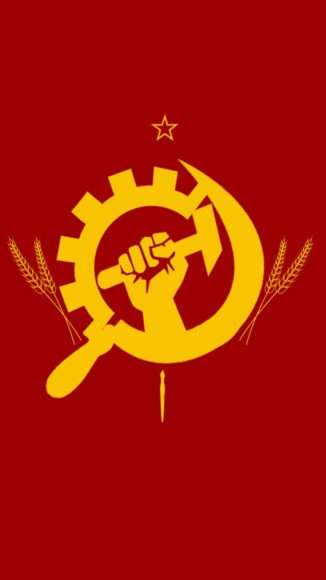 Hình nền cờ Đảng cho điện thoại thể hiện yêu nước sâu sắc