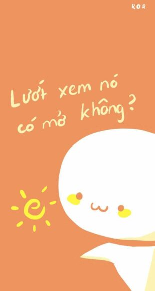 Hình nền có chữ cute