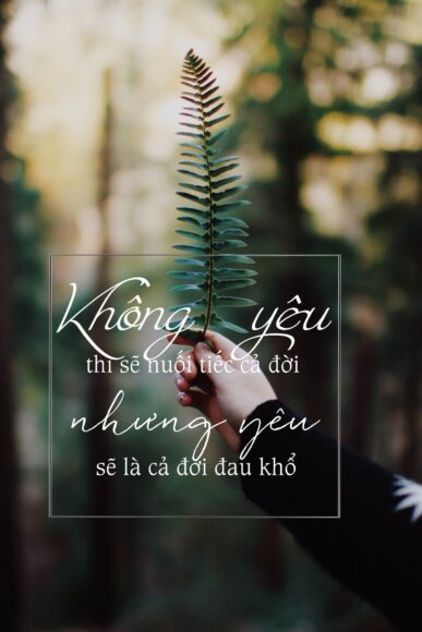 Hình nền có chữ đẹp về tinh yêu