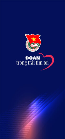 Hình nền có chữ đoàn trong tim